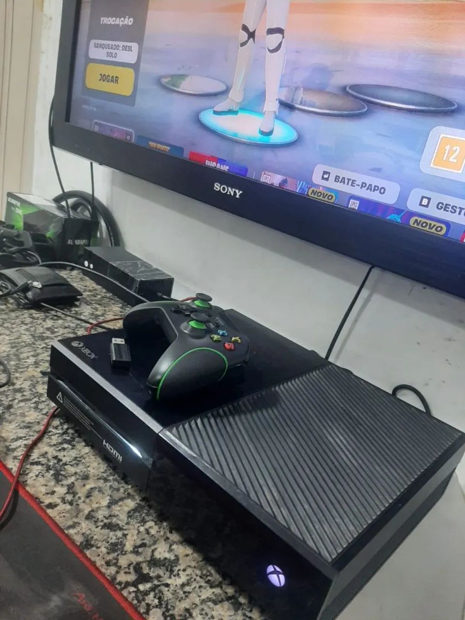 Xbox One - aceito trocar em Tablet ou mec - Foto 4