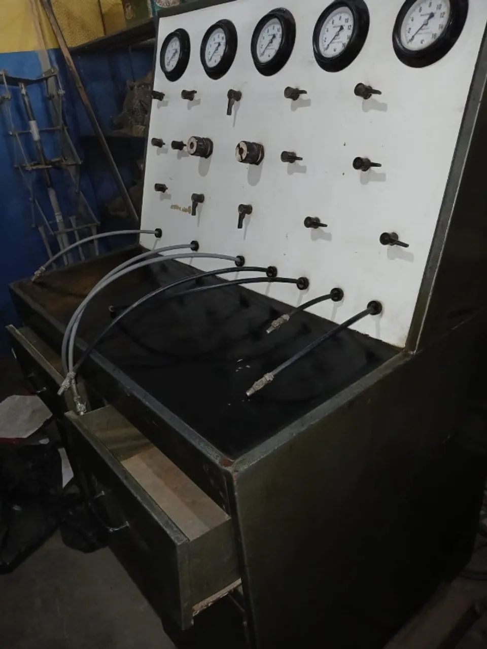 Bancada de teste pneumática, válvulas, freios.  - Foto 2
