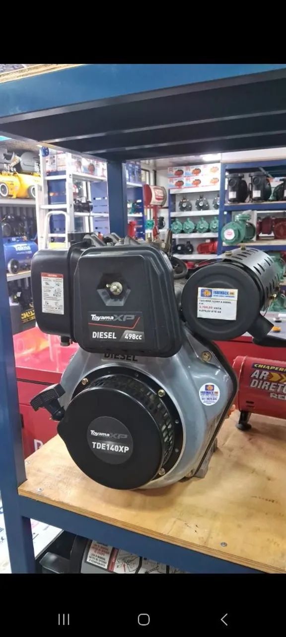 MOTOR A DIESEL 13,5CV P/MANUAL TOYAMA