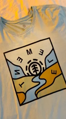CAMISETA M/C KIMOS AZUL CLARO G