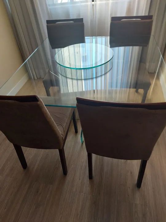 Mesa de Jantar de Vidro  - Foto 2