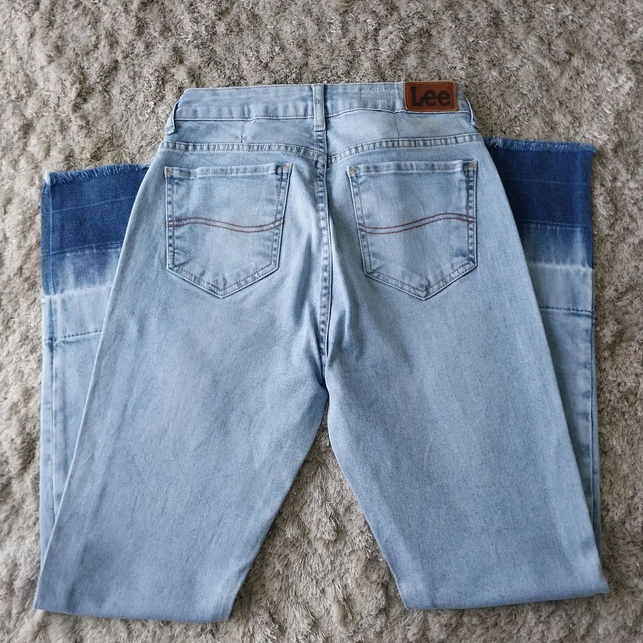 Calça Jeans Lee Azul Claro - Foto 2