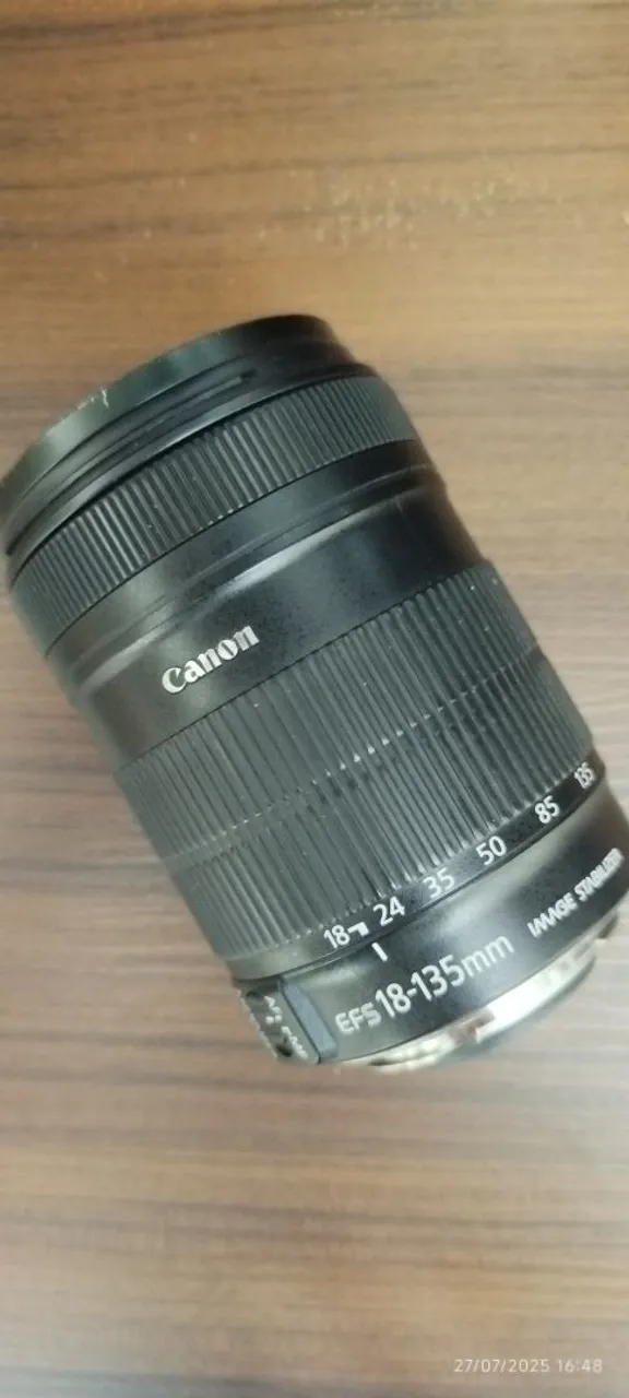 lente canon ef s 18 135mm