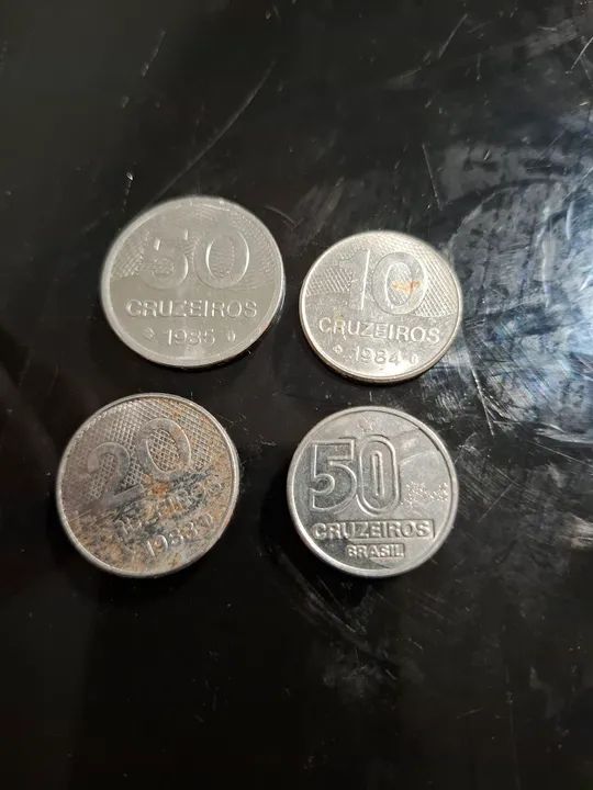 Moedas antigas brasileiras