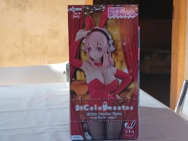 Furyu Super Sonico Figura Bicute Bunnies Red Original - Foto 5