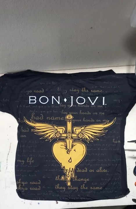 Camiseta Bon Jovi - Foto 2