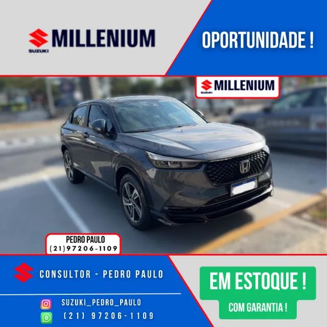 Honda - Hrv 1.5 Turbo Touring Automatico 2023 I 15.200 km I - FALAR COM PEDRO PAULO