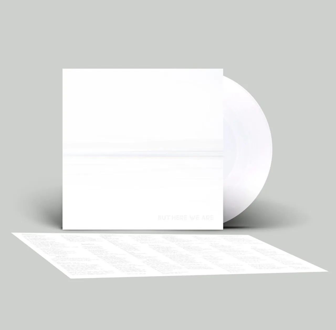 Lp Foo Fighters But Here We Are 2023 White Vinil 140 Gramas