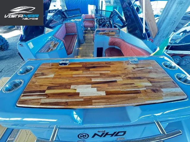 Lancha NHD 270 (265 nomenclatura Internacional) Open com motor popa 4T - Zero milhas - Foto 10