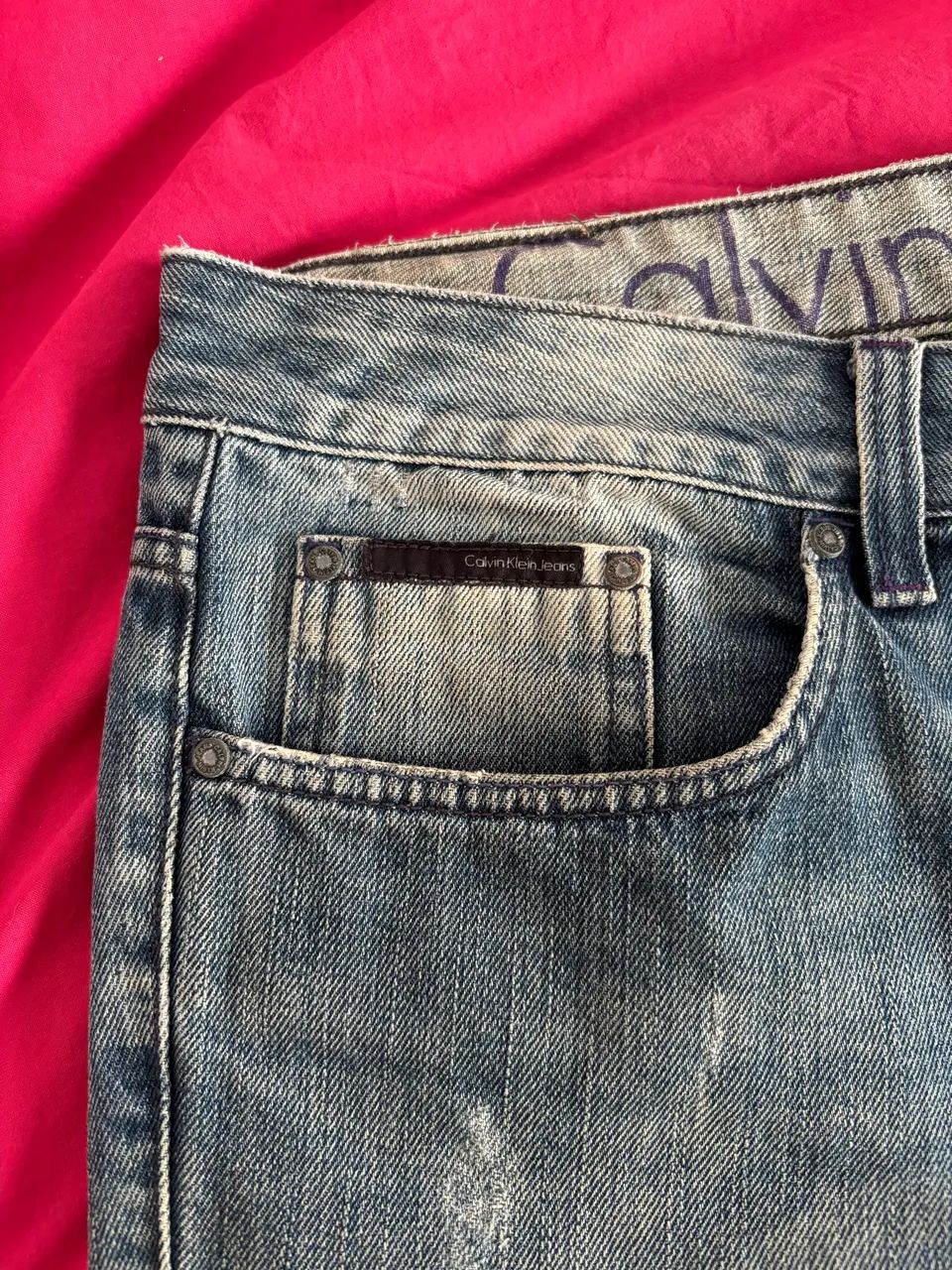 Bermuda Calvin Klein Jeans Tamanho GG - Foto 4