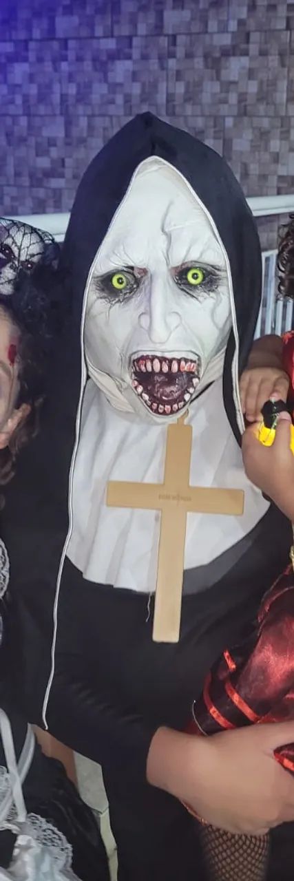fantasia para o seu carnaval freira valak completa