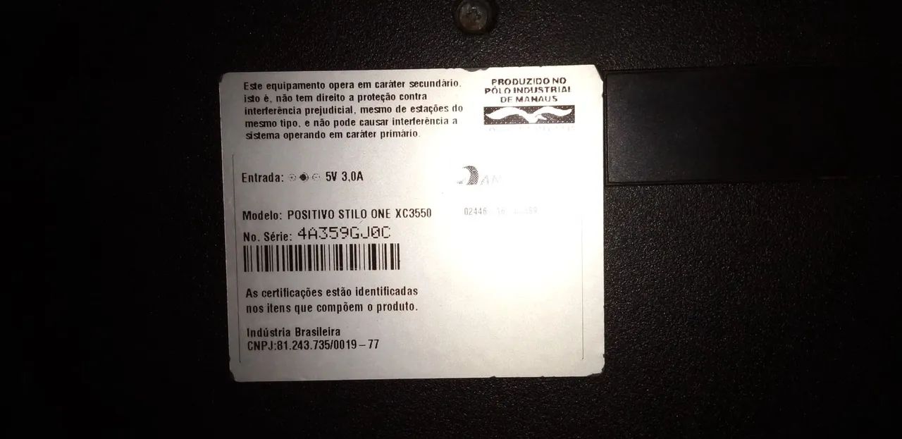 Carcaça completa. notebook positivo Xc3550  - Foto 3