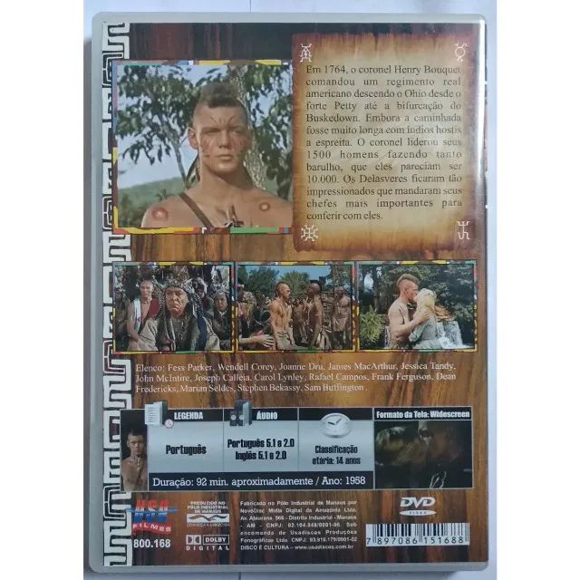dvd o tratado dos moicanos - Foto 2
