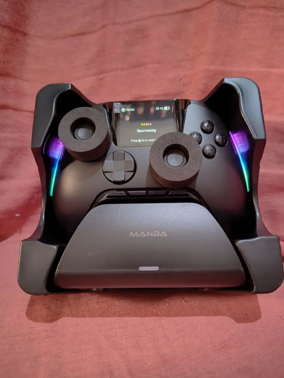 Manba V2 Black Controller with Charging Base64318472628737122