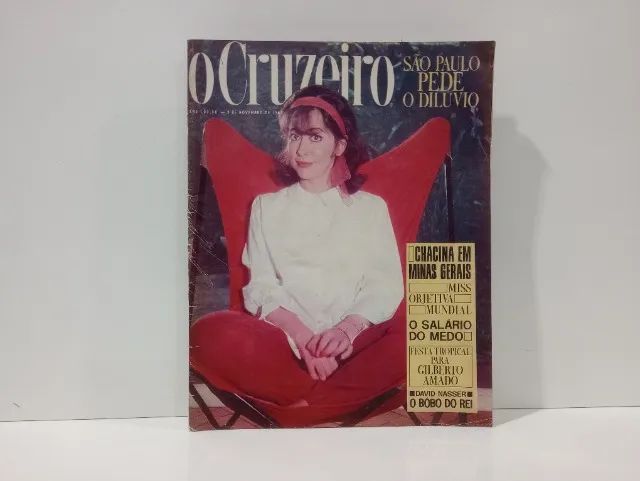 Revista antiga O Cruzeiro - novembro de 1963 