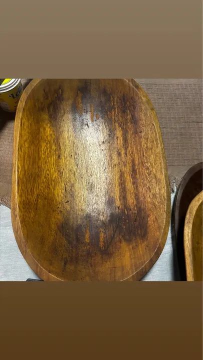 Jogo de Gamelas em Madeira - Foto 5