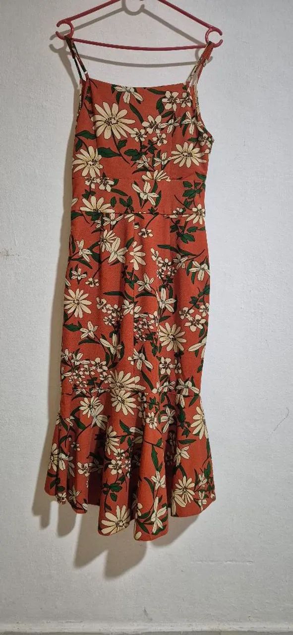 Vestido Floral Vermelho - Foto 3