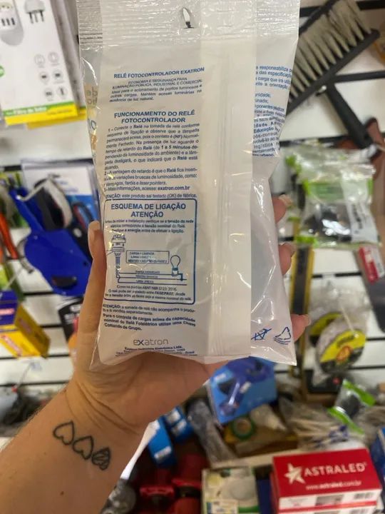 Relé Fotocontrolado Slim Exatron - Novo - Foto 2