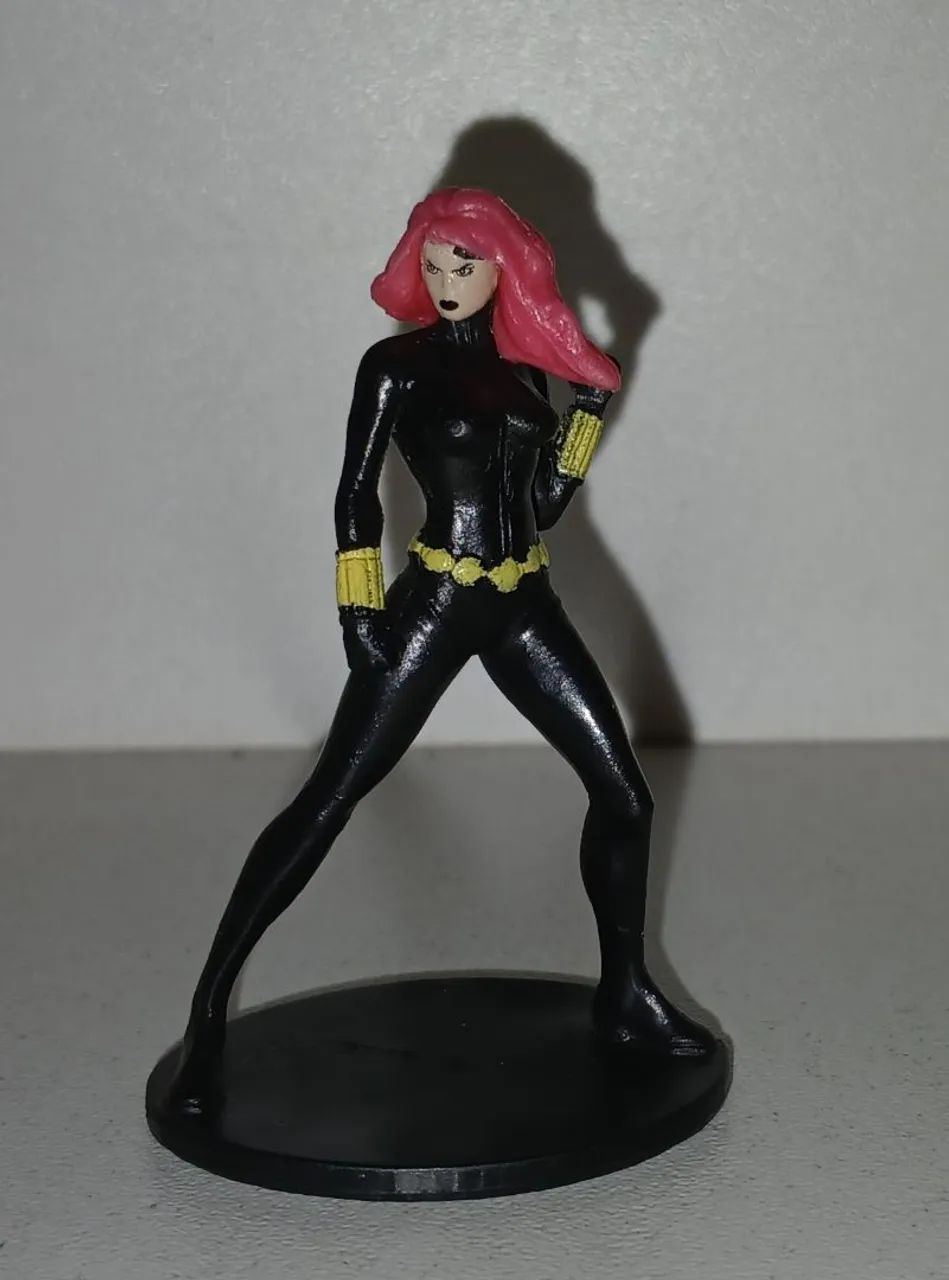 MINIATURA VIUVA NEGRA BLACK WIDOW MARVEL ORIGINAL