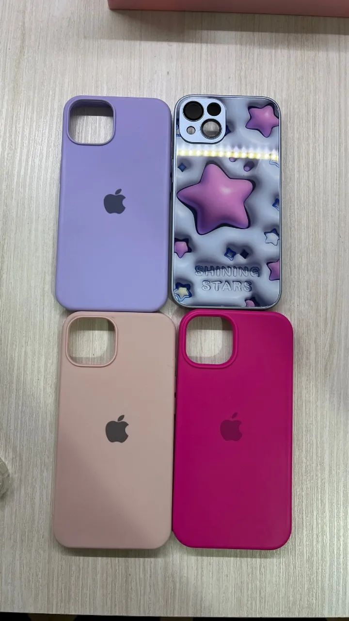 Iphone 13 + 4 capinhas novas e um fone com fio original Apple - Foto 3