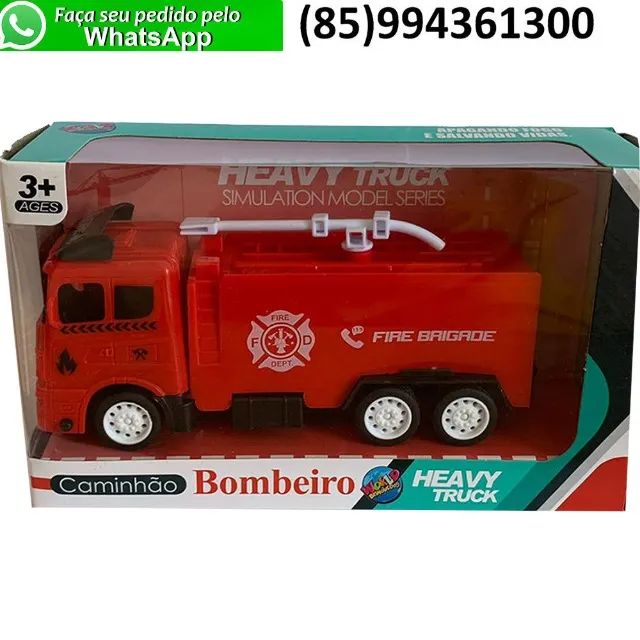 Caminhão de Brinquedo do Corpo de Bombeiros
