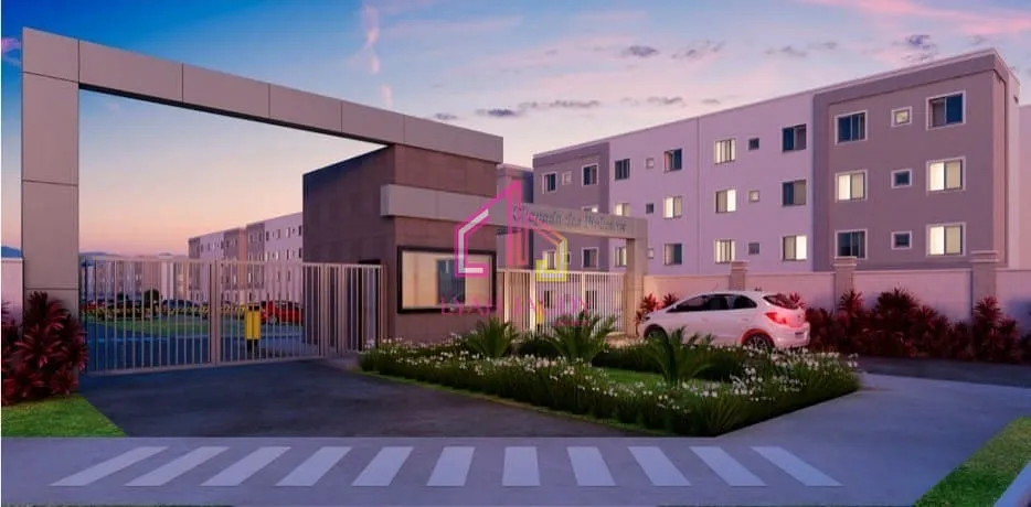 Apartamento para Locação, Chácara dos Pinheiros, Mapim, Várzea Grande-MT, 2 Quartos, 49 m²