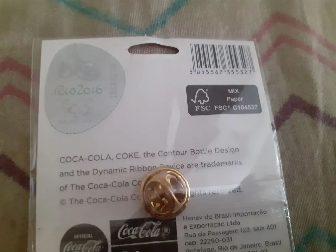 PIN OLIMPÍADAS RIO 2016 COCA COLA NOVO  - Foto 4