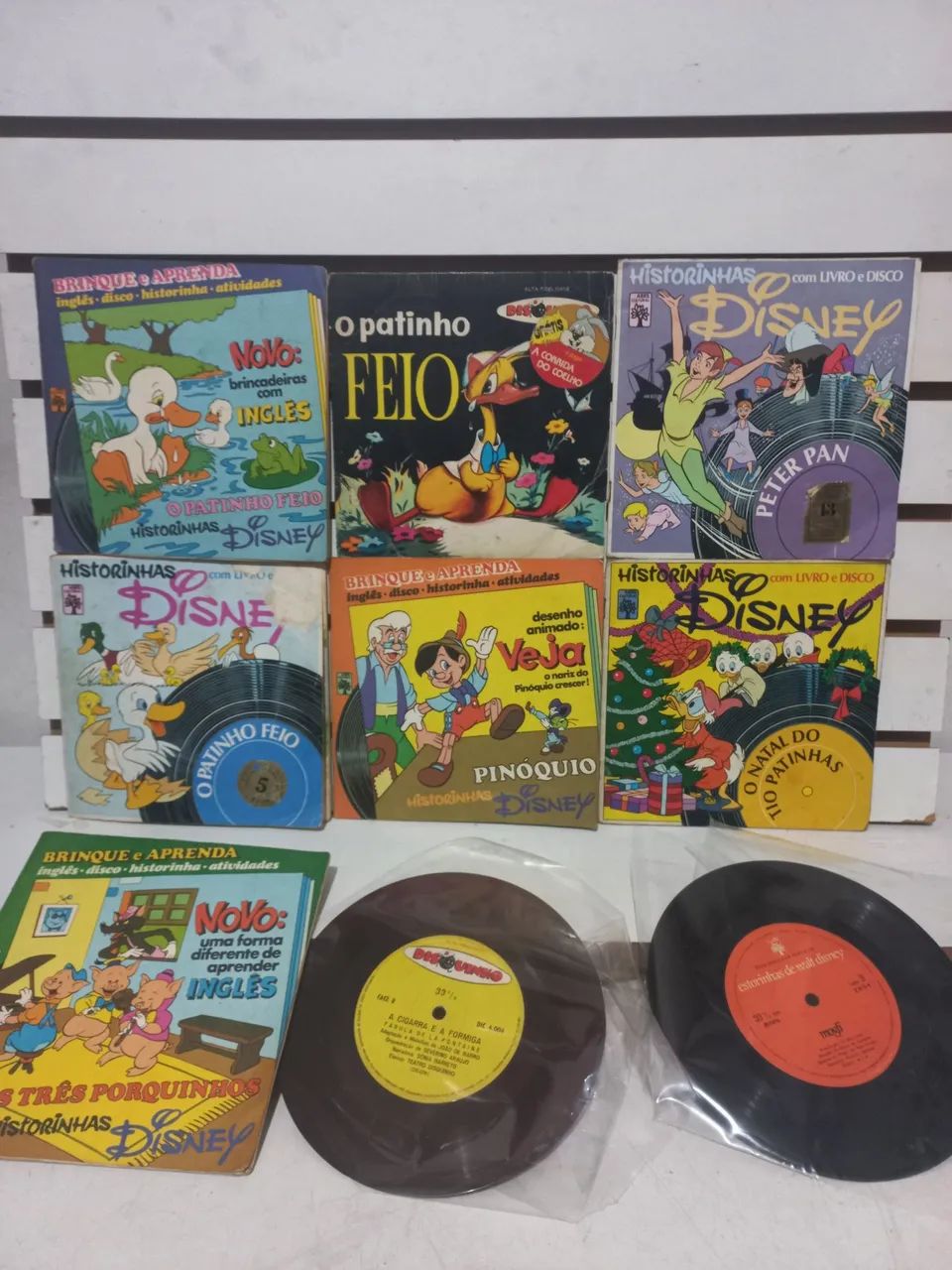 9 discos vinil histórias infantil 