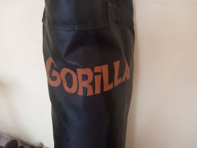 Saco de Pancadas Cheio + luvas e caneleiras - Foto 5