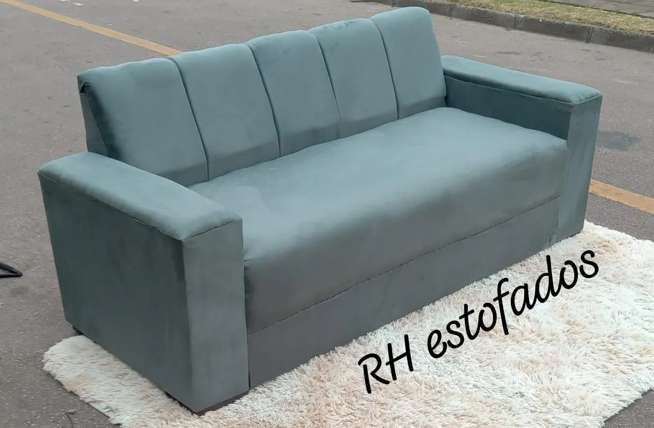 Sofá Cinza Moderno - Conforto e Estilo para sua sala