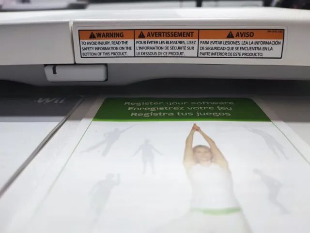 Nintendo Wii Balance Board Yoga original em perfeito estado, aceito pagamento no cartão - Foto 2