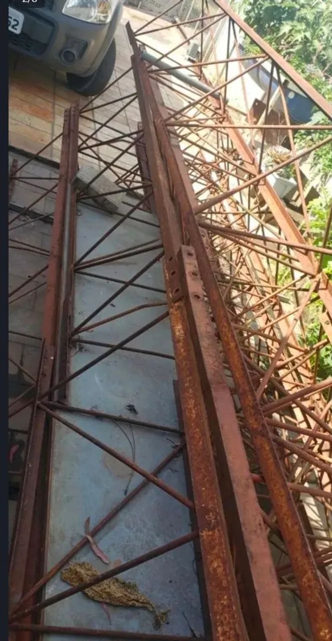 Torre modular pra antena de rádio e Internet  - Foto 2