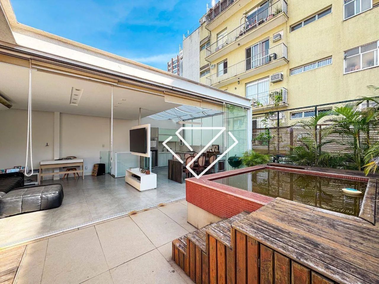 Cobertura com 3 dormitórios à venda, 161 m² por R$ 2.800.000,00 - Lagoa - Rio de Janeiro/R - Foto 3