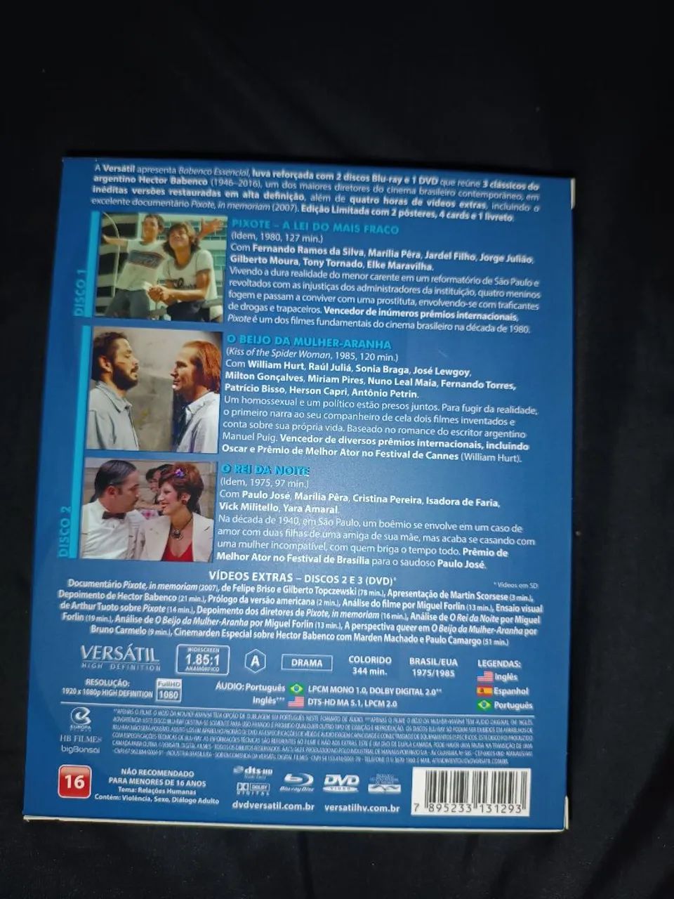 Blu-ray Babenco Essencial - Versátil - Foto 2