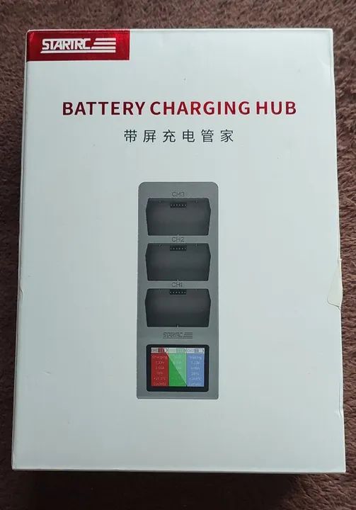 Carregador baterias dji mini 4 pro