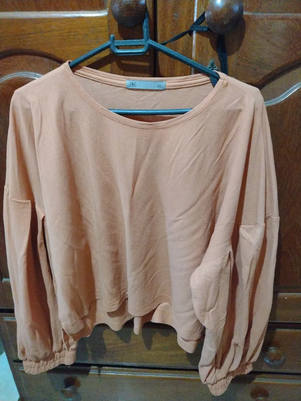 Blusa Manga Longa Laranja AK