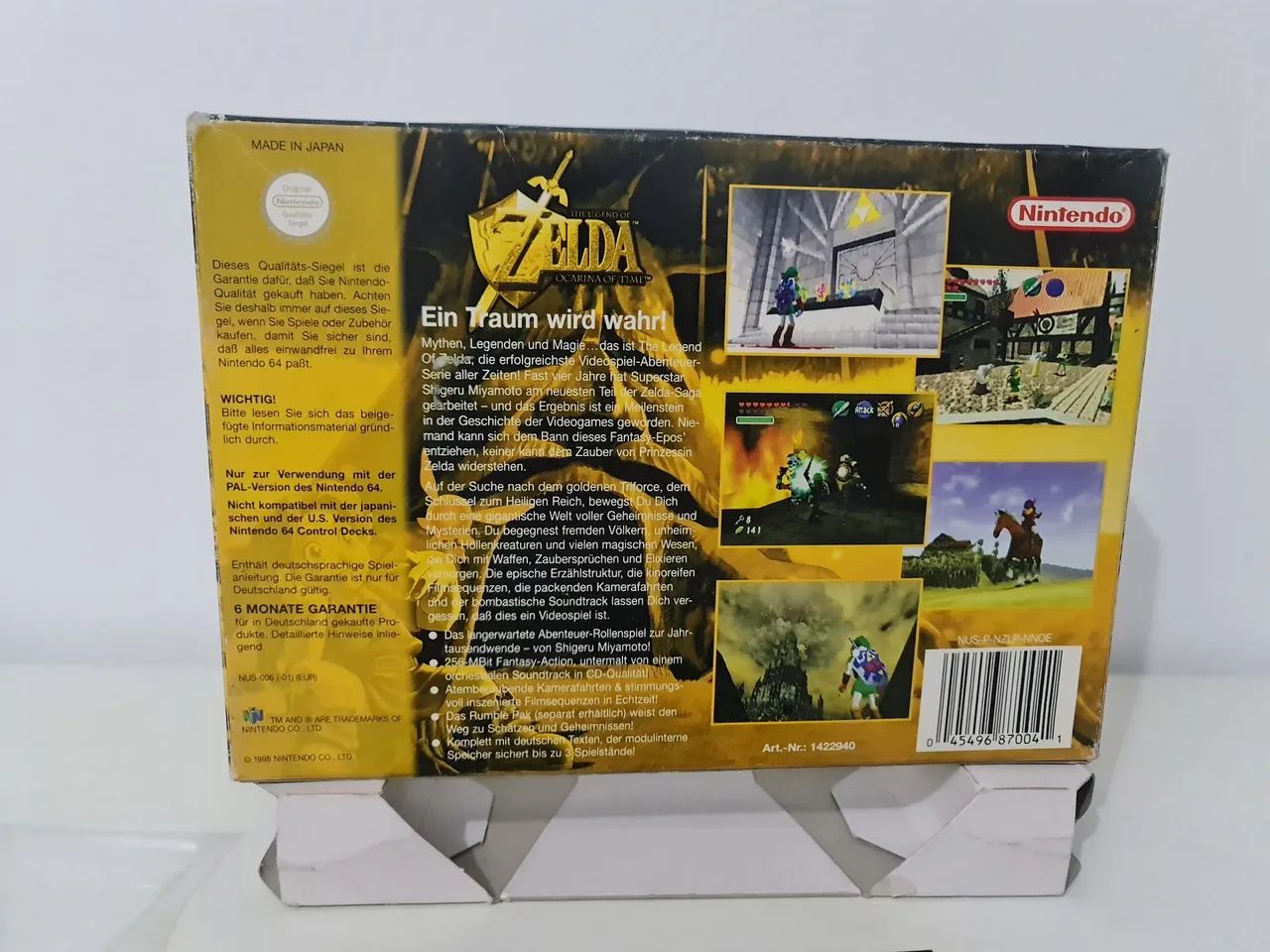 The Legend of Zelda: Ocarina of Time - Nintendo 64 Europeu  - Foto 2