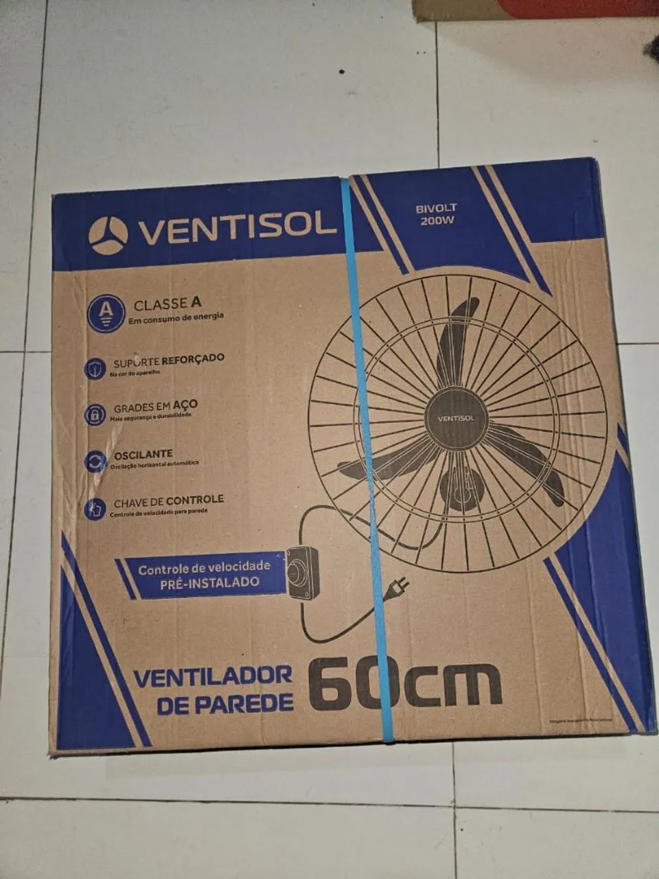 Ventilador de parede 60  cm 64221289732737120