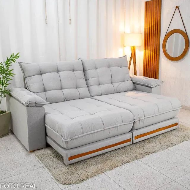 sala sofavretratil e reclinavel 4 lugares  - Foto 2