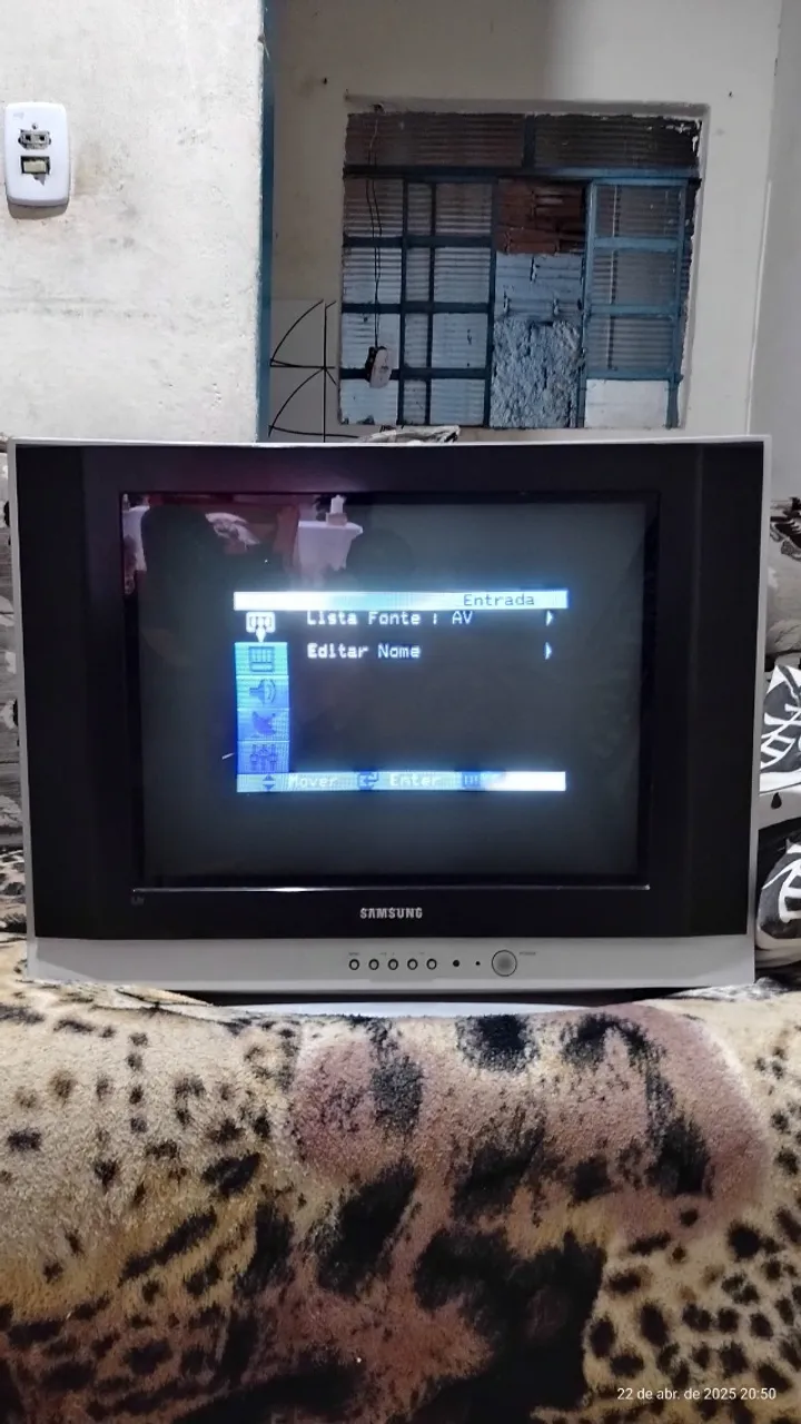 Televisão tubo Samsung 20 polegadas