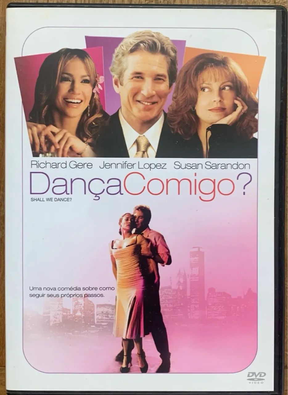 DVD Dança Comigo? - Richard Gere, Jennifer Lopez e Susan Sarandon