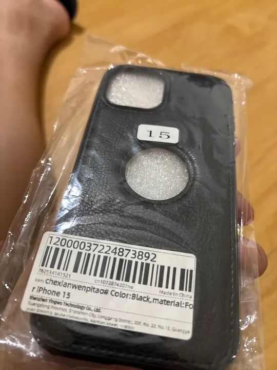 Capinha Preto IPhone 15 - Foto 3