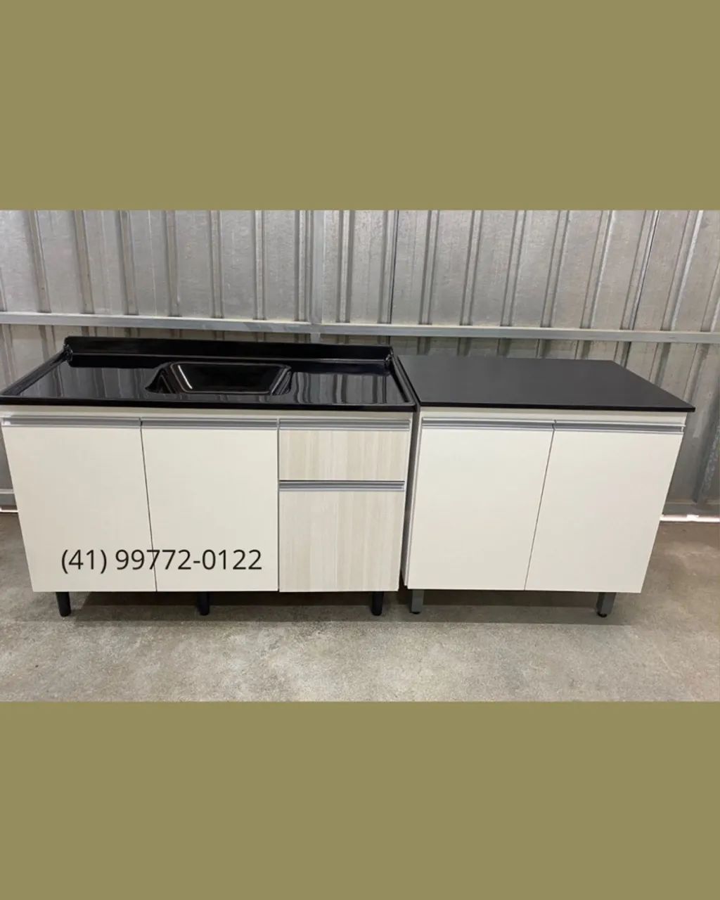 Pia e Balcão auxiliar 