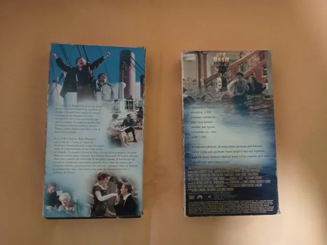 Fita VHS Original Titanic ( Legendado ) Box Duplo - Foto 6