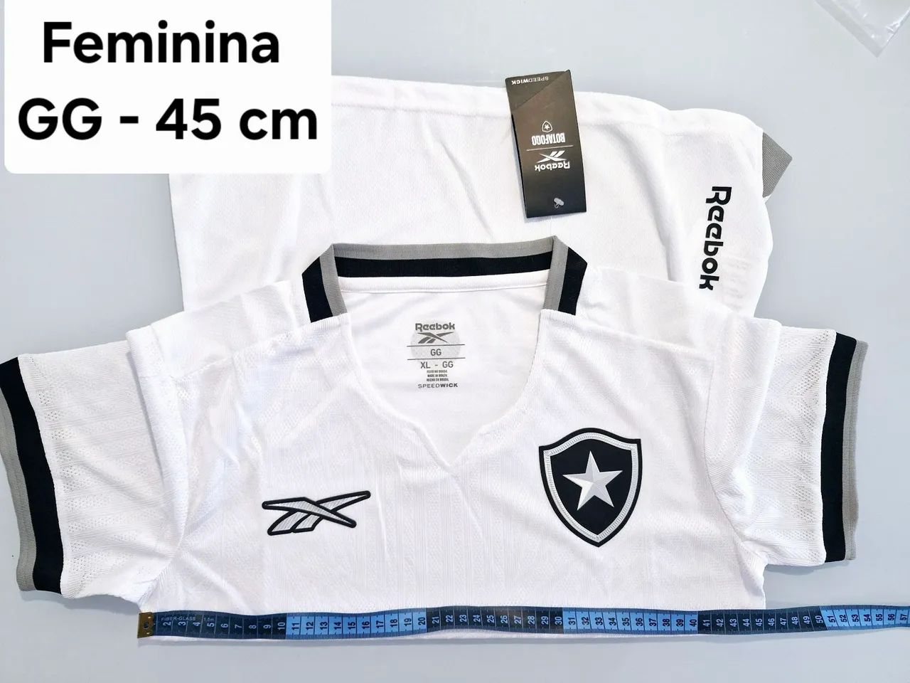 Camisa Botafogo feminina  - tamanho GG. - Foto 2