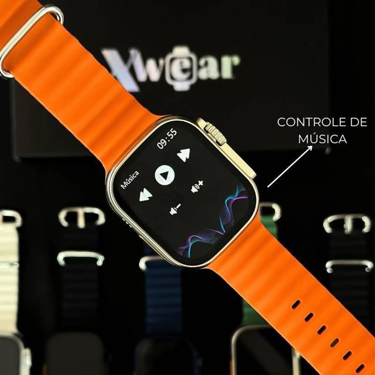 SMARTWATCH XS9 ULTRA 2 MAX | TRAVA DE PULSEIRAS E PARAFUSOS REAIS - Foto 4