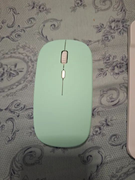 Combo Teclado e Mouse Sem Fio para Tablets e Celulares - Foto 3