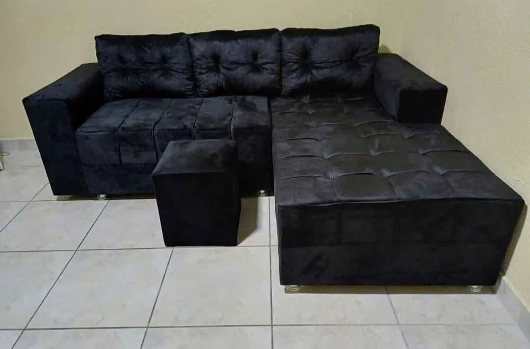 SOFÁ CHEISSE 3 LUGARES ENTREGA GRÁTIS  - Foto 3