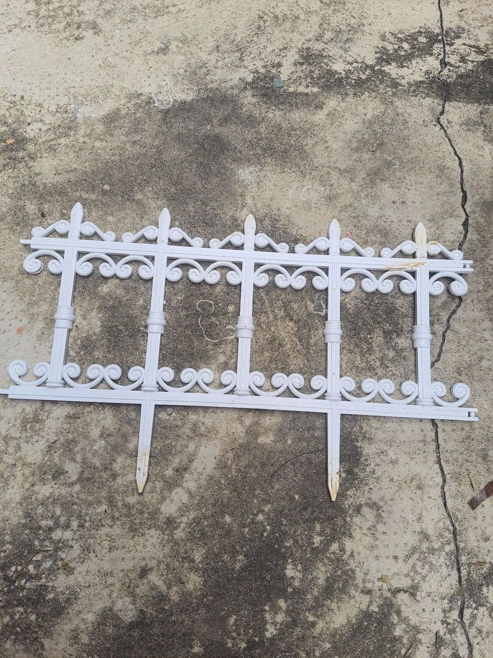 Cerca de plastico branca para jardim - Foto 4