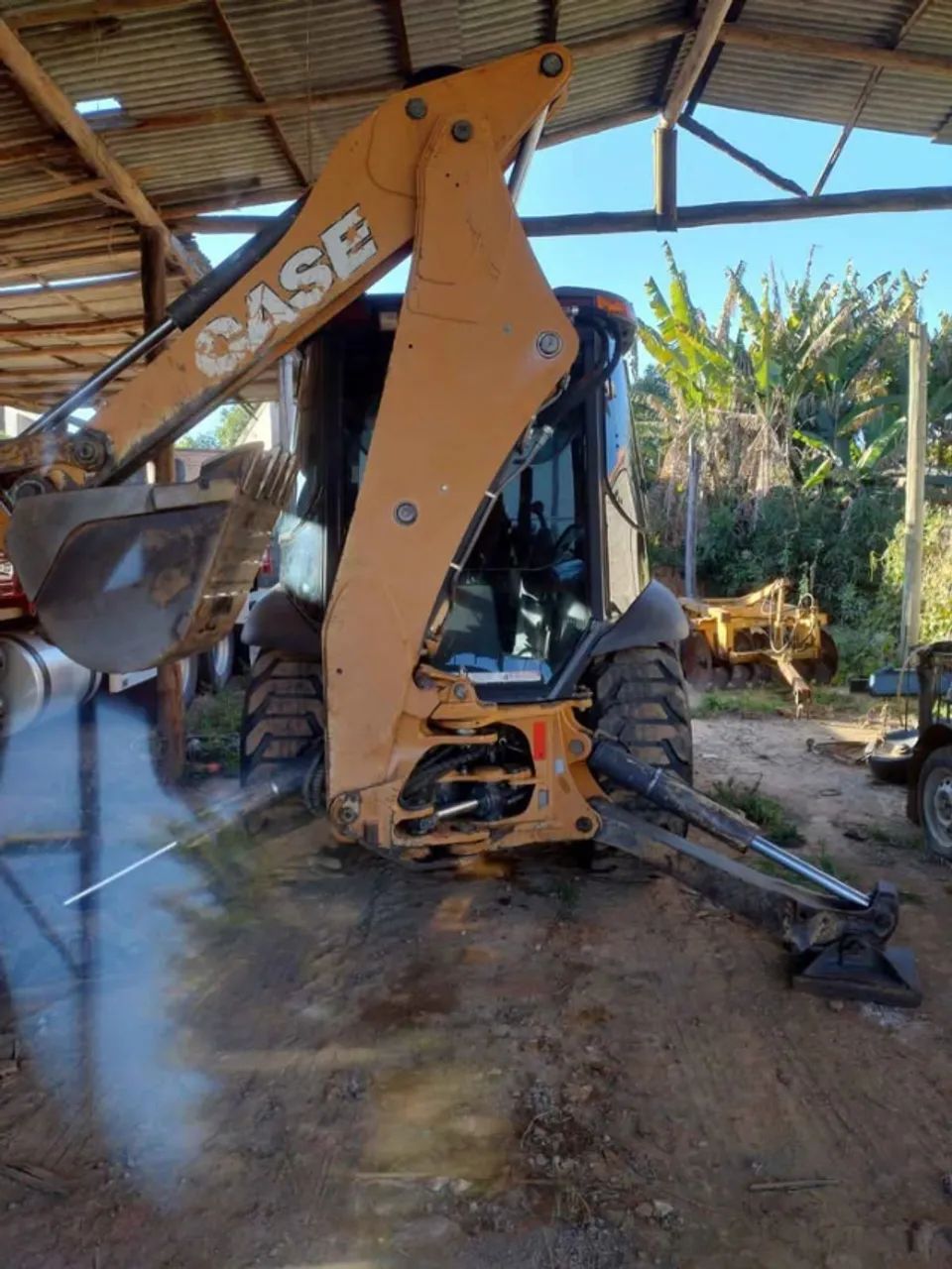 Retroescavadeira case 580n 2019 - Foto 2